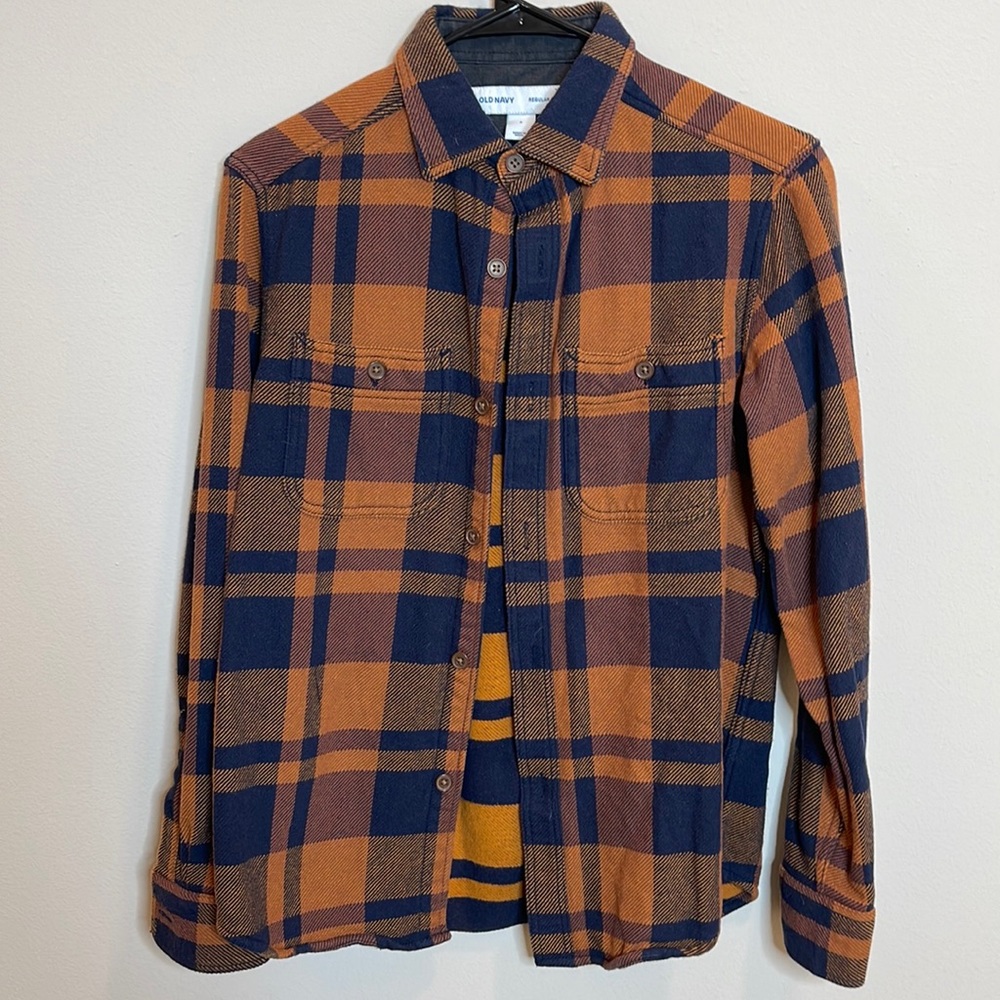 Old Navy Flannel Button Down Size S